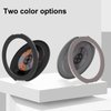 aidvaia Phone Ring Stand, Black Metal Phone Stand, Compatible with iPhone 16/15/14/13/12 Pro Max All Models