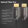 SOEYBAE 4K Fiber Optic HDMI Cable 100ft/30m HDMI Cable 2.0 Supports 4K@60Hz, 18Gbps, 4:4:4, ARC, 3D, for TV LCD Laptop PS3 PS4