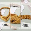 9 Pieces Silky Headband Elastic Silky Hair Wrap Silky Hair Band for Washing Face Twisted Silk Head Wrap Adjustable Satin Headbands Silky Turban Headband for Women Girls Hair Wrap Accessory, 9 Colors