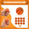 Mindshef Basketball Party Favors Birthday Supplies 60pcs Buck Silicone Bracelets Punch Balloons Basketball Stress Ball Stamp Scratch Art Set For Kids Pinata Stuffer Boys Girls