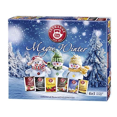 Teekanne Magic Winter VARIETY box of tea 30 tea bags Made in Europe