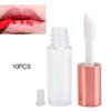 MAVIS LAVEN 10pcs 1.2ml Lip Gloss Tube DIY Small Lipstick Tube Cosmetic Container with Plug Refillable Lip Glaze Bottle for Travel Split Charging DIY Makeup
