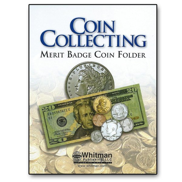 Boy Scout Merit Badge Coin Collecting Folder