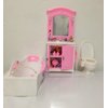 My Fancy Life Dollhouse Furniture- Bath Room with Bath Tub and Vanity