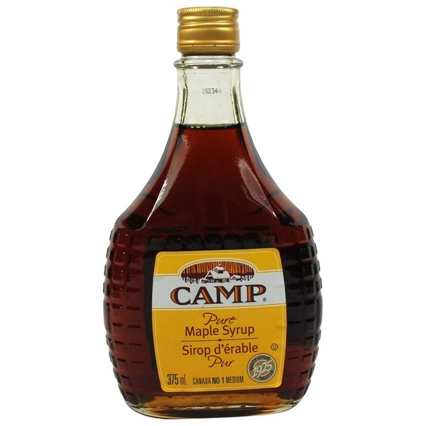 Camp 100% Pure Maple Syrup Canadian No. 1 Medium, 250 Mililiters/8.4 Ounces