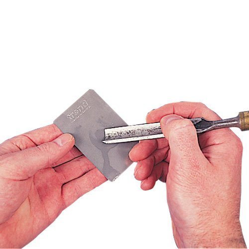 Trend 3-Inch Double-Sided Diamond Sharpening Stone, 1000 & 600 Grit, Credit Card Sized Carvers Honing Stone with Storage Wallet, DWS/CC/FF