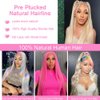 20 Inch 613 Lace Front Wig Human Hair 13x6 Transparent Lace 180 Density Blonde Lace Front Wigs Human Hair for Black Women Pre Plucked Color 613 Hd Lace Frontal Wig Straight Blonde Wig Human Hair