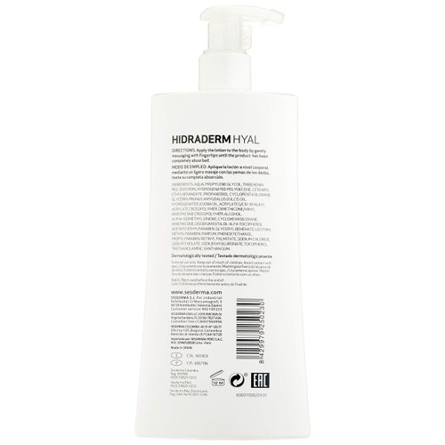 Sesderma Hidraderm Hyal Body Lotion, 13.5 Fl Oz