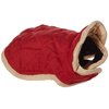 Dog Gone Smart Bed DGSWSBQ0806 Nanosuede Belly Quilted Dog Jacket, 8-Inch, Red