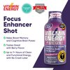 Vitamin Energy Focus+ Energy Drink Shot, Up to 7+ Hours of Energy, Berry, 1.93oz, 12 Count