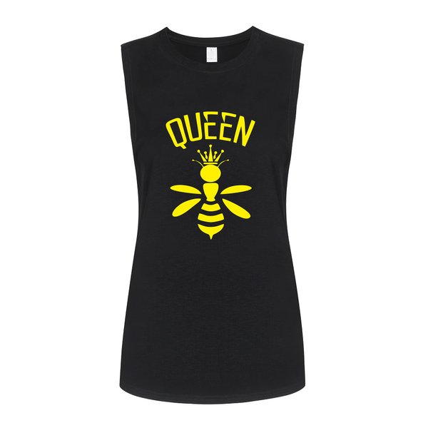 FANNOO Womens Workout Tank Tops-Funny Saying Fitness Gym Racerback Sleeveless Shirts for Women Black