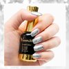VENALISA Gel Nail Polish, 12ml Silver Glitter Color Soak Off UV LED Nail Gel Polish Nail Art Starter Manicure Salon DIY at Home, 0.43 OZ