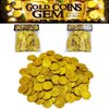 Pirate Gold Coins Plastic Set of 100, Pirate Treasure Hunt Coins Toys Party Favors Fake Gold Coins Toys Pirate Party Supplies Pirate Adventure Themed Party Favors