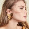 YienDoo Boho Big Butterfly Drop Earrings Vintage Gold Double Butterfly Dangle Earrings Statement Animal Butterfly Earrings Prom Butterfly Earrings Jewelry for Women and Girls