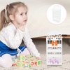 NUOBESTY Doll Shoes Rack Miniature Dollhouse Furniture for Girl Doll Playset Accessories