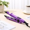 Fusion Hair Extensions Tool US Plug Professional Hair Extensions Tools Heat Iron Connector Wand U Tip Hair Extensions with 2 Bags Keratin Glue Granule Beads for Hair Extensions, B Head
