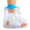Cast Covers for Shower Adult Foot, Waterproof Foot Cast Wound Cover Protector for Shower Bath,Soft Comfortable Watertight Seal to Keep Wounds Dry, for Showering, Bathing and Hot-tub(Adult Foot)