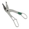 MIDWEST MagSnips Replaceable Blade Snip - Right Cut Offset Vinyl Siding Cutting Sheers with 3.5" Cut Length & Magnesium Handles - MWT-2110