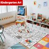 82”x 54”Christmas Giant Coloring Tablecloth Posters Washable and Reusable Crafts Activity for Kids, Xmas Huge Holiday Color-in Poster Table Cover Arts for Kids Preschool Kindergarten Classroom