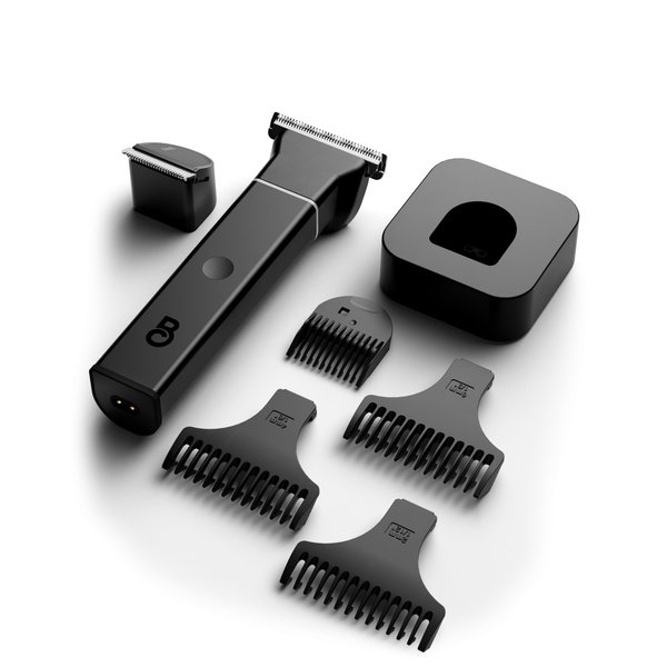 The Beard Club Groin & Body Hair Trimmer for Men - Ceramic Blade Pubic Hair Trimmer, Man Electric Waterproof Cordless USB Rechargeable No Nick Ball Shaver & Body Groomer