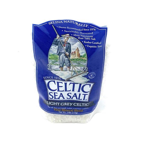 Celtic Sea Salt Light Grey Coarse Salt, 0.02 Pound, 0.32 Oz