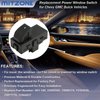 Power Window Switch Passenger Front Right, Rear Left/Right Side Door Window Button Compatible with 07-15 Chevrolet HHR Tahoe Avalanche Traverse Suburban Silverado, GMC Acadia Sierra Yukon 22895545