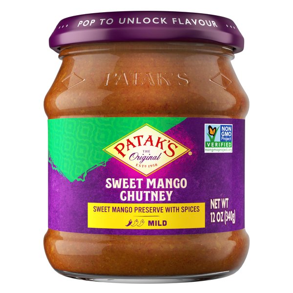 Patak's Sweet Mango Chutney, 12 oz