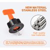 Replacement Steel Needles for Tile Leveling System, 360pcs 1/16" Leveler Reusable Spare Steel Pin Tiling Construction Tools 1.5mm for Wall Floor