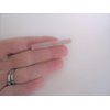 Generic Small 2 inch super slim pink speckled alligator hair clip fine thin hair