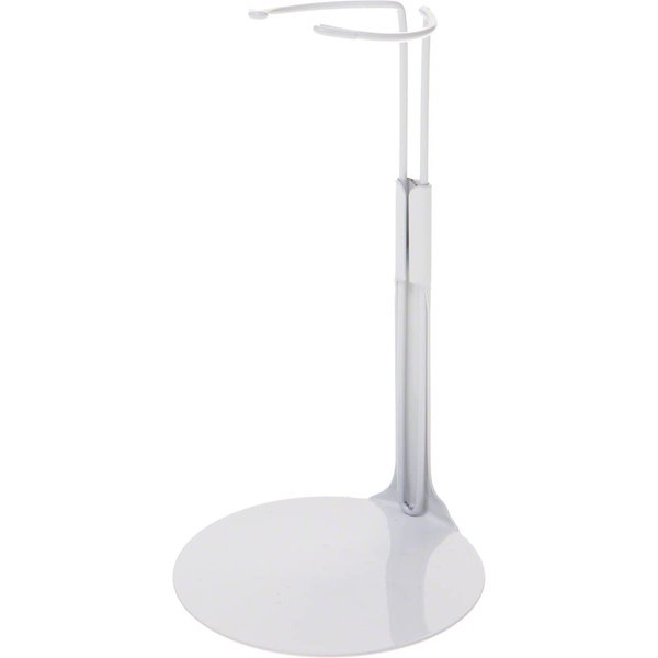 Kaiser Doll Stand 2101, Box of 12 - White Doll Stands for 8" to 11" Dolls and Action Figures