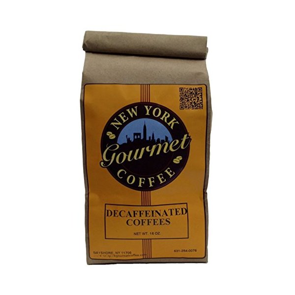 Decaffeinated Amaretto Coffee | 1Lb bag - Extra-Coarse Grind | New York Gourmet Coffee