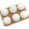 5MoonSun5's Handmade 6 Egg Tray - Wooden Egg Holder Usable in Kitchen Refrigerator, Counter top – Store and Display Chicken Eggs, Easy to Clean A great gift for your love ones..