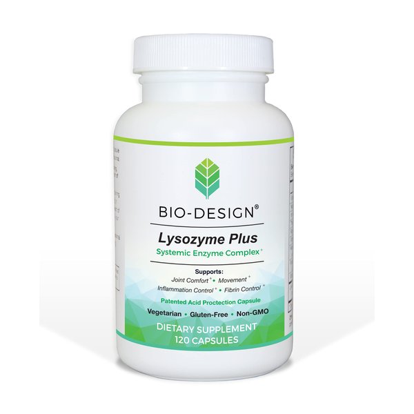 BIO-DESIGN Lysozyme Plus 120ct caps