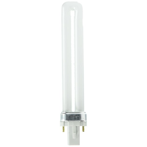Ushio BC2411 3000066 - CF9S/827 - 9W - 2 Pin G23 Base - 2700K - CFL