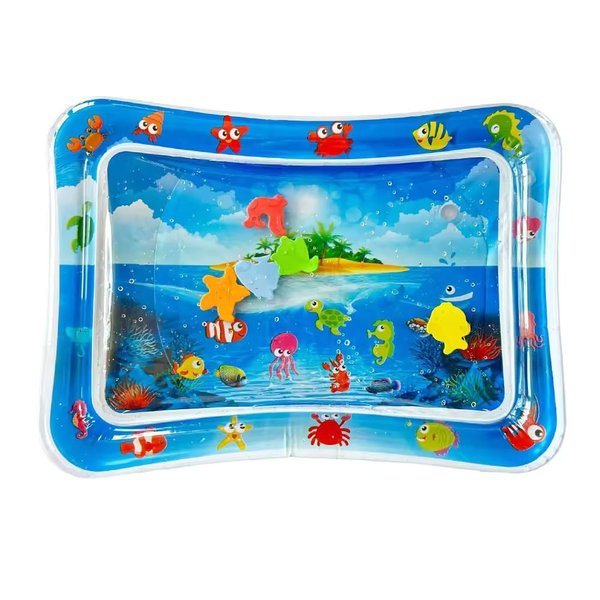 New Thickened Water Play Mat for Pets Cats Dogs, Water Sensory Cool Play Mat for Pets Cats Dogs, Travel Suitable, Easy to Use