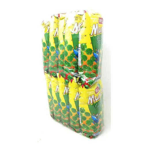 Muncher Green Peas Pack of 10 Original Flavor 2.46 Oz Per Pack