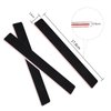 LNAUJS 20 Pack Nail Files, 100/180 Grit, Black Professional Reusable Emery Boards Manicure Tool for Acrylic Nails, Nail Buffering Files, Rectangle