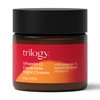 Trilogy Vitamin C Ceramide Night Cream - Hydrate and Brighten Dull Skin, 2 Fl Oz.