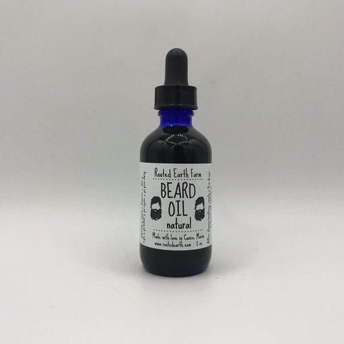 Natural Herbal Beard Oil - 1 fl oz - Unscented - Facial Hair - Conditioning