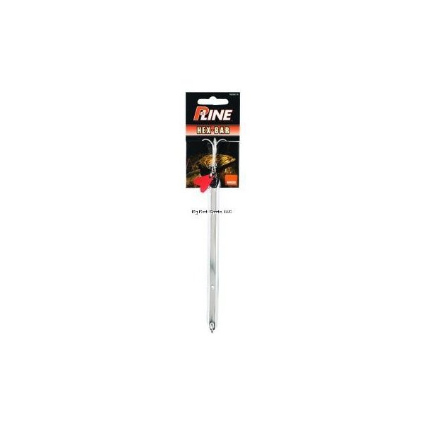 P-Line Chrome Hex-Bar Jig, 10 oz/8"
