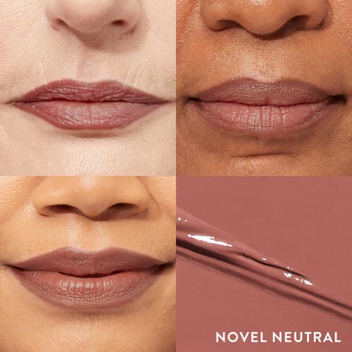 LAURA GELLER NEW YORK Modern Classic Duo - Lipstick + Lip Liner - Ultra-Rich Color - Luxurious and Lightweight - Cream Finish (03 Novel Neutral Lipstick + Nice Neutral Lip Liner)