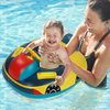 Cute Child Kids Inflatable Pool Float PVC Summer Swim Float Air Bed Lake Boat Swimming Floats with 2 Handles Surfing Raft Bodyboard Floating Mattress Seat Swim Ring for Girls Boys 1-5 Years