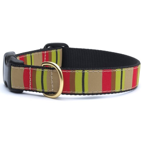 Up Country Batty Pattern (Batty Dog Collar, Small (9 to 15 Inches) 5/8 Inch Narrow Width)
