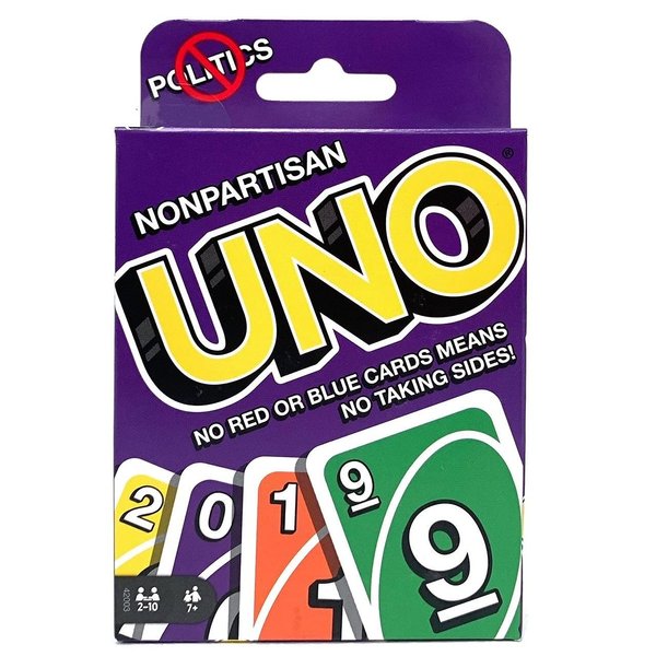 Mattel Games UNO Non-Partisan