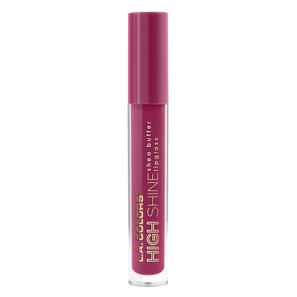L.A. Colors High Shine Shea Butter Lip Gloss, Irresistible, 0.14 Ounce