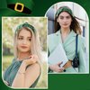Totelux St Patricks Day Headband for Women Shamrock Knotted Headband Wide Hair Band Green Clover Hair Accessories Irish Festive Costume Celebration Parade Party Supplies