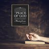 Philippians 4:6-7 - "God Will Guard Hearts and Thoughts" Inspirational Wall Art for Living Room, Decorations for Home, Religious Wall Decor, Wall Art Scripture, Home Decorations, Unframed - 8x10