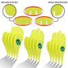 Professional Hair Clipper Combs Guides, Hair Clipper Guards 1 & 1/4" 1 & 1/2" 2", Mega NO.16 NO.12 NO.10 fits for most Wahl Clippers (NO.10+NO.12+NO.16, Yellow)