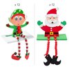 Christmas Character Beaded Dangle-Leg Craft Kit Assortment - Makes 24