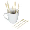 Efavormart 100 Pack - 6" Eco Friendly Paddle Shaped Bamboo Skewers, Cocktail Picks